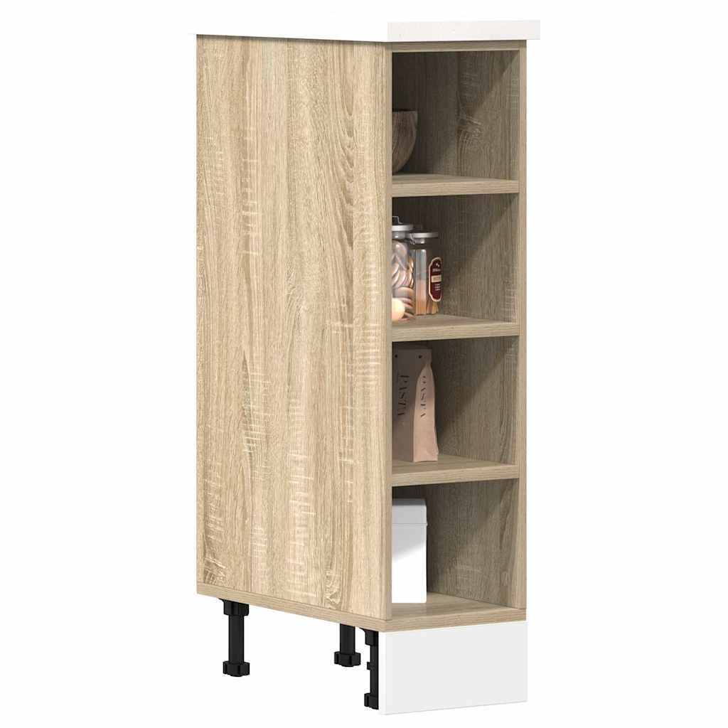 Bottom Cabinet Riga Sonoma Oak 20x44.5x81.5 cm Engineered Wood - Direct Imports