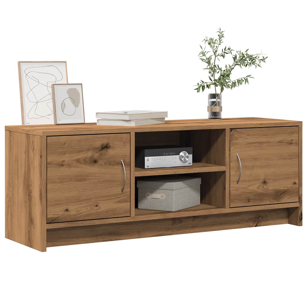 TV Cabinet Artisan Oak 102x30x37.5 cm Engineered Wood - Tyrell & Tyrell