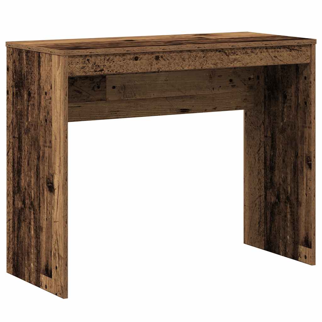 Desk Old Wood 90x40x72 cm Engineered Wood - Merlin Deals