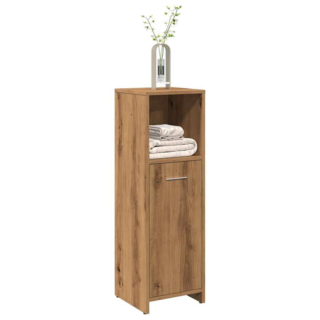 Bathroom Cabinet Artisan Oak 30x30x95 cm Engineered Wood - Merkel Designers