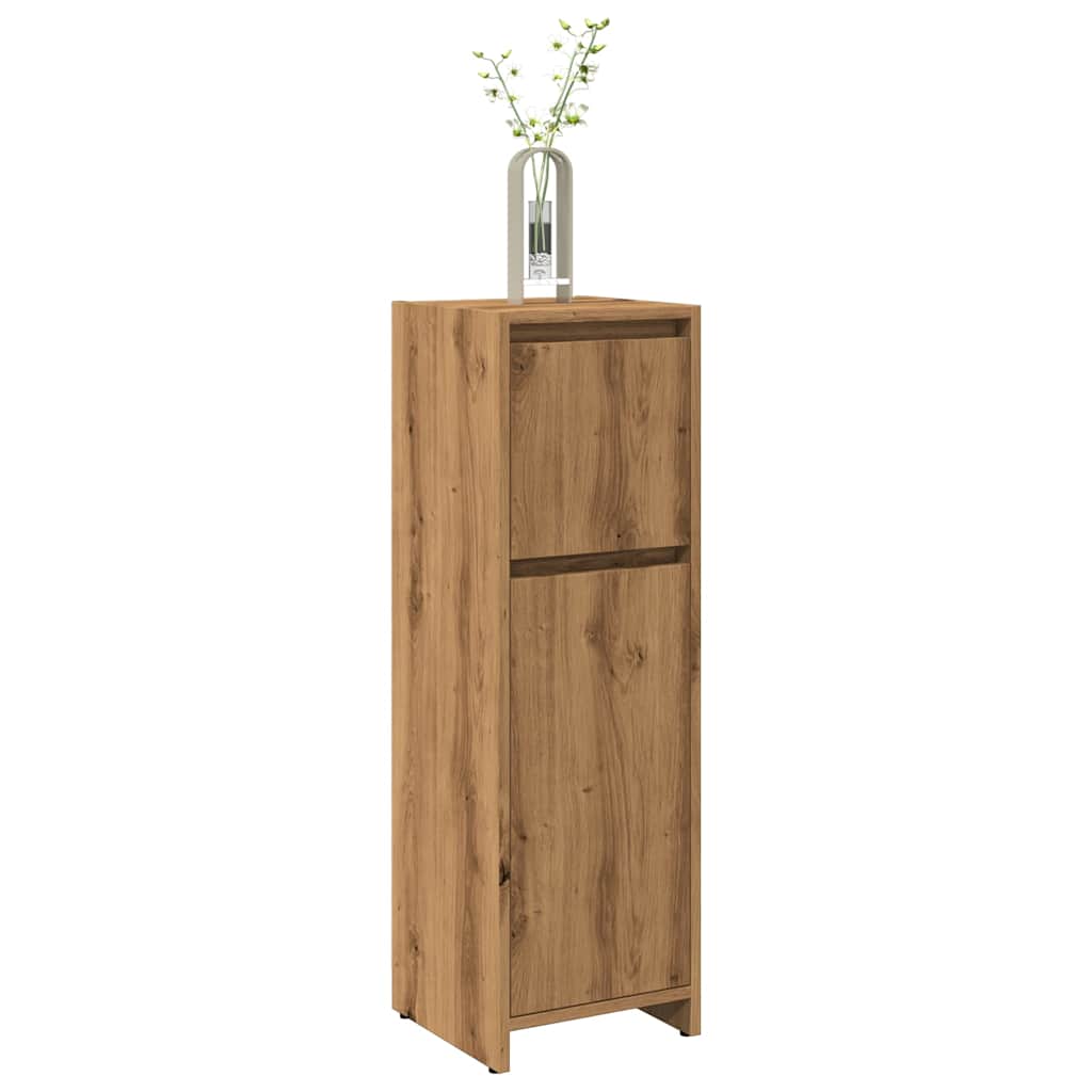 Bathroom Cabinet Artisan Oak 30x30x95 cm Engineered Wood - Sid & Sam