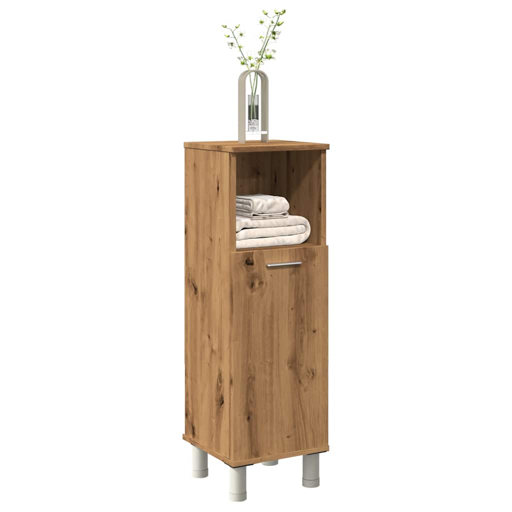 Bathroom Cabinet Artisan Oak 30x30x95 cm Engineered Wood - The Home Maker