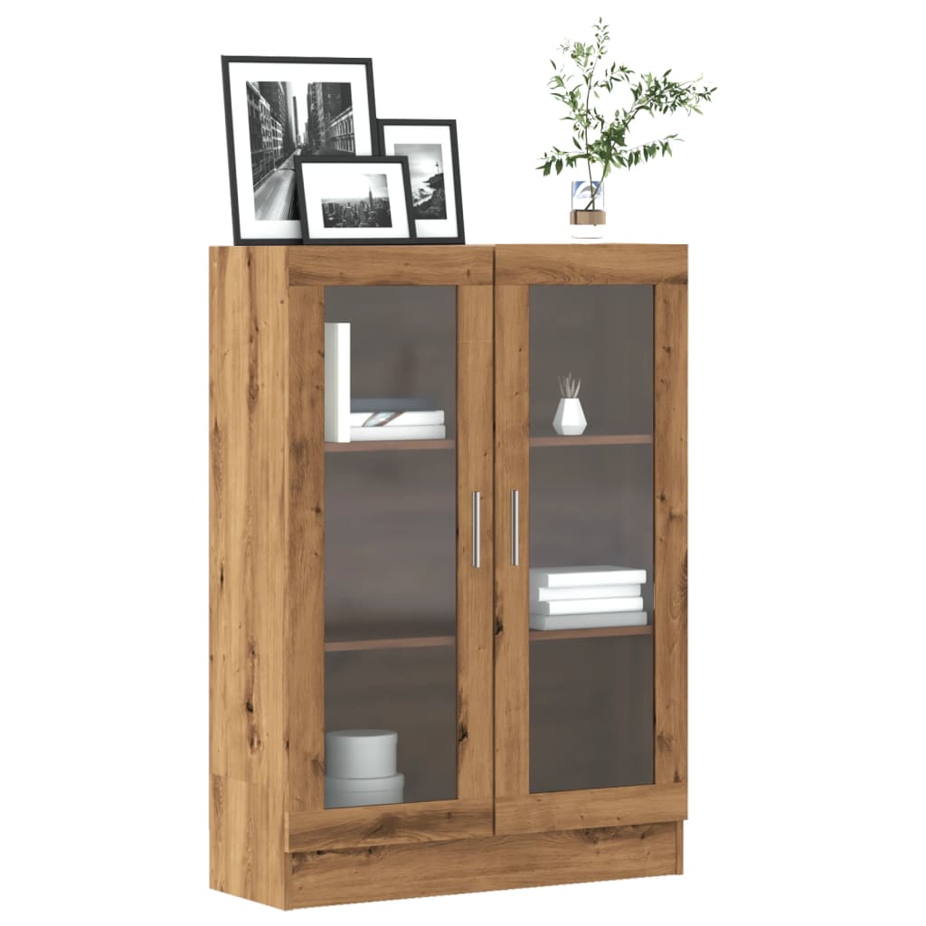 Book Cabinet Artisan Oak 82.5x30.5x115 cm Engineered Wood - The Home Maker