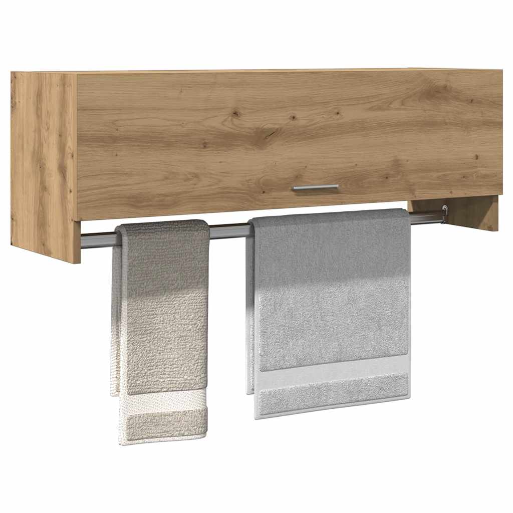 Wardrobe Artisan Oak 100x32.5x35 cm Engineered Wood - Brittle & Co