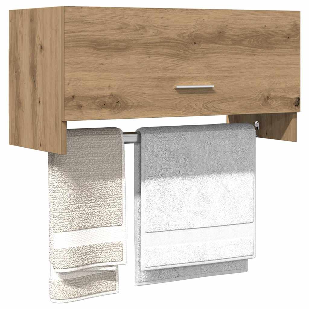 Wardrobe Artisan Oak 70x32.5x35 cm Engineered Wood - Decor Base