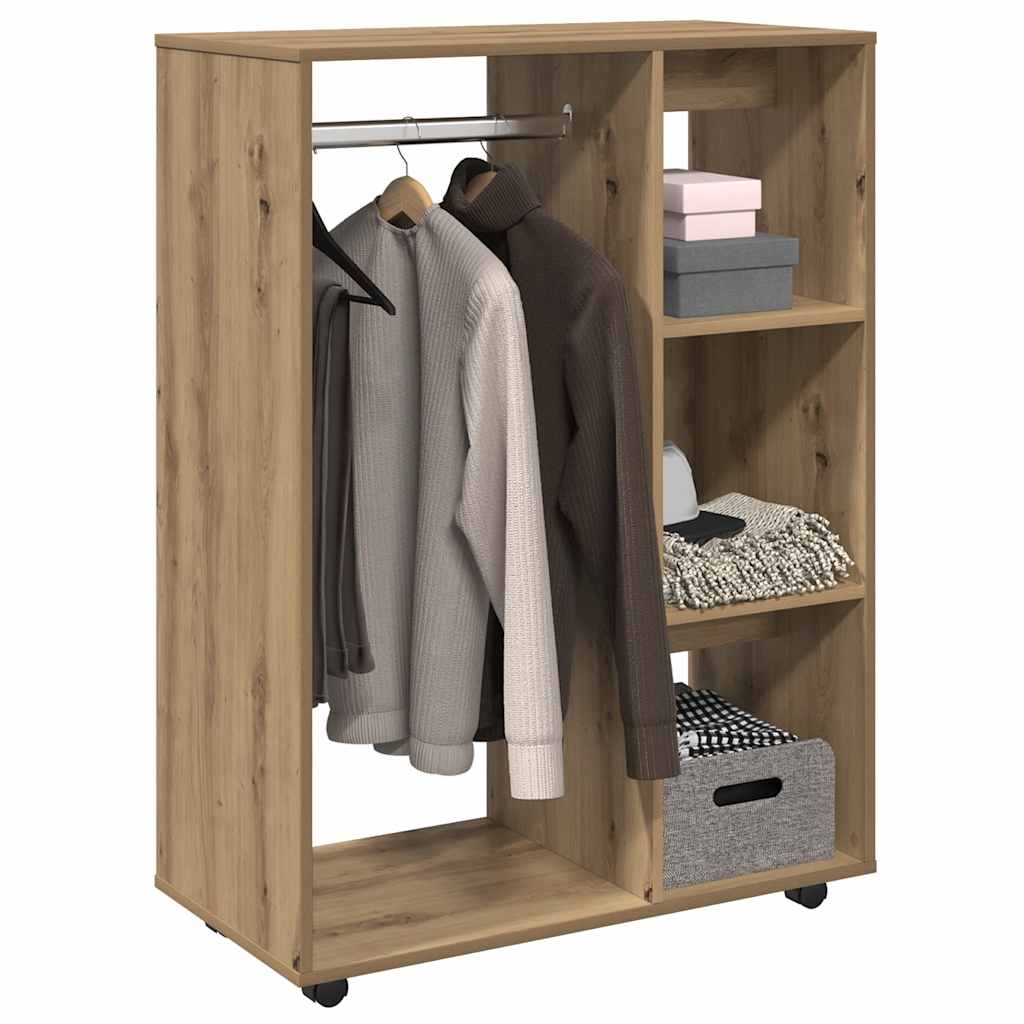 Wardrobe Artisan Oak 80x40x110 cm Engineered Wood - Merkel Designers