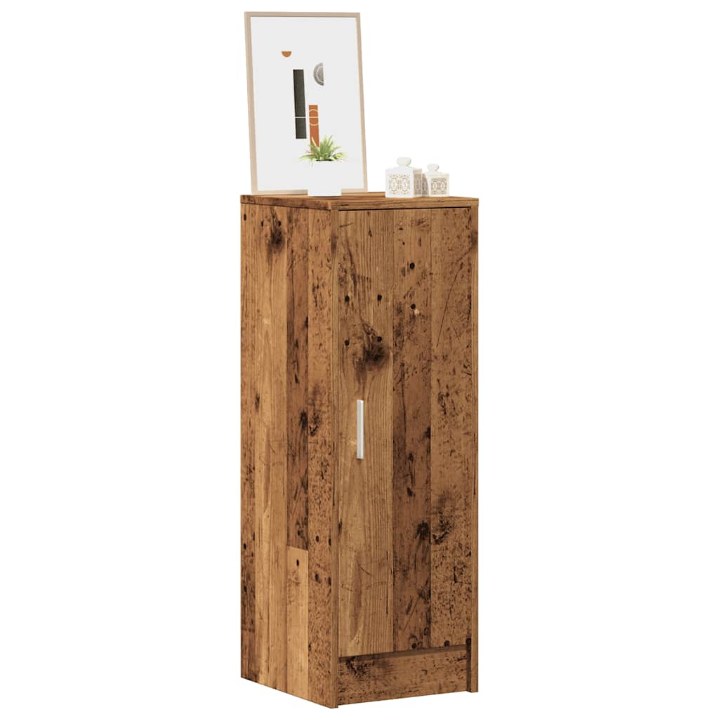 CANYON Tall Shoe Cabinet Old Wood - Unbeatable Bargains