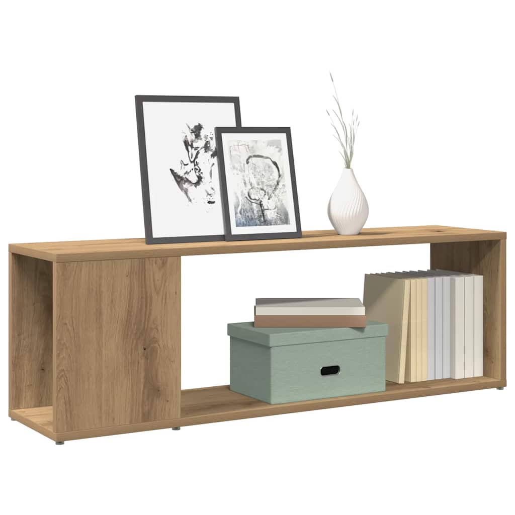 TV Cabinet Artisan Oak 100x24x32 cm Engineered Wood - Tyrell & Tyrell