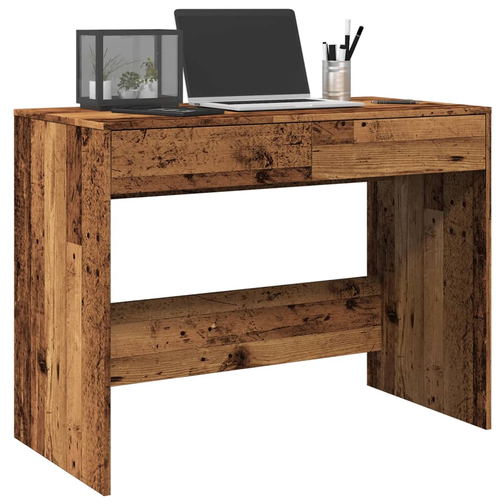 Desk Old Wood 101x50x76.5 cm Engineered Wood - Direct Imports
