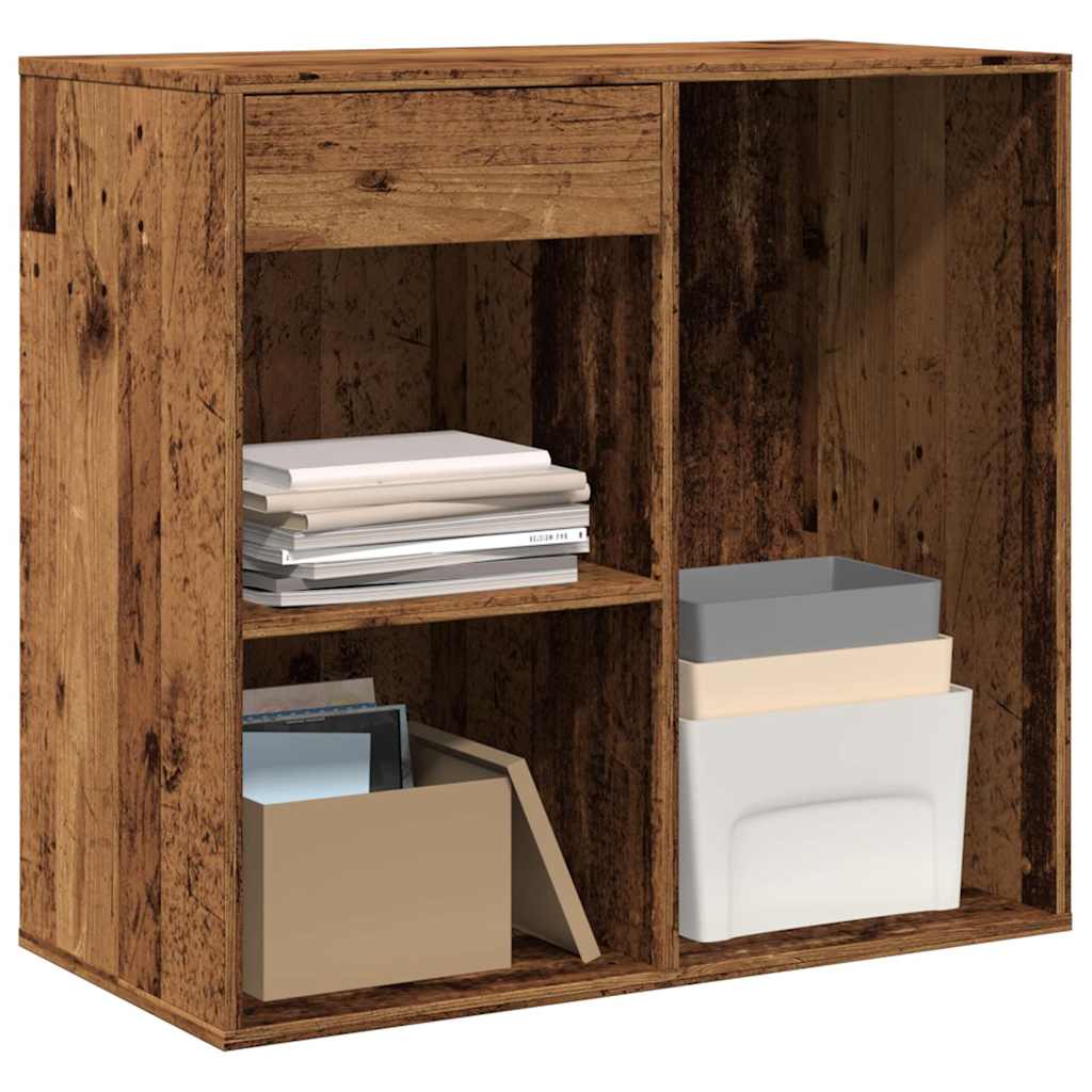 Cosmetic Cabinet Old Wood 80x40x75 cm Engineered Wood - All Things Good
