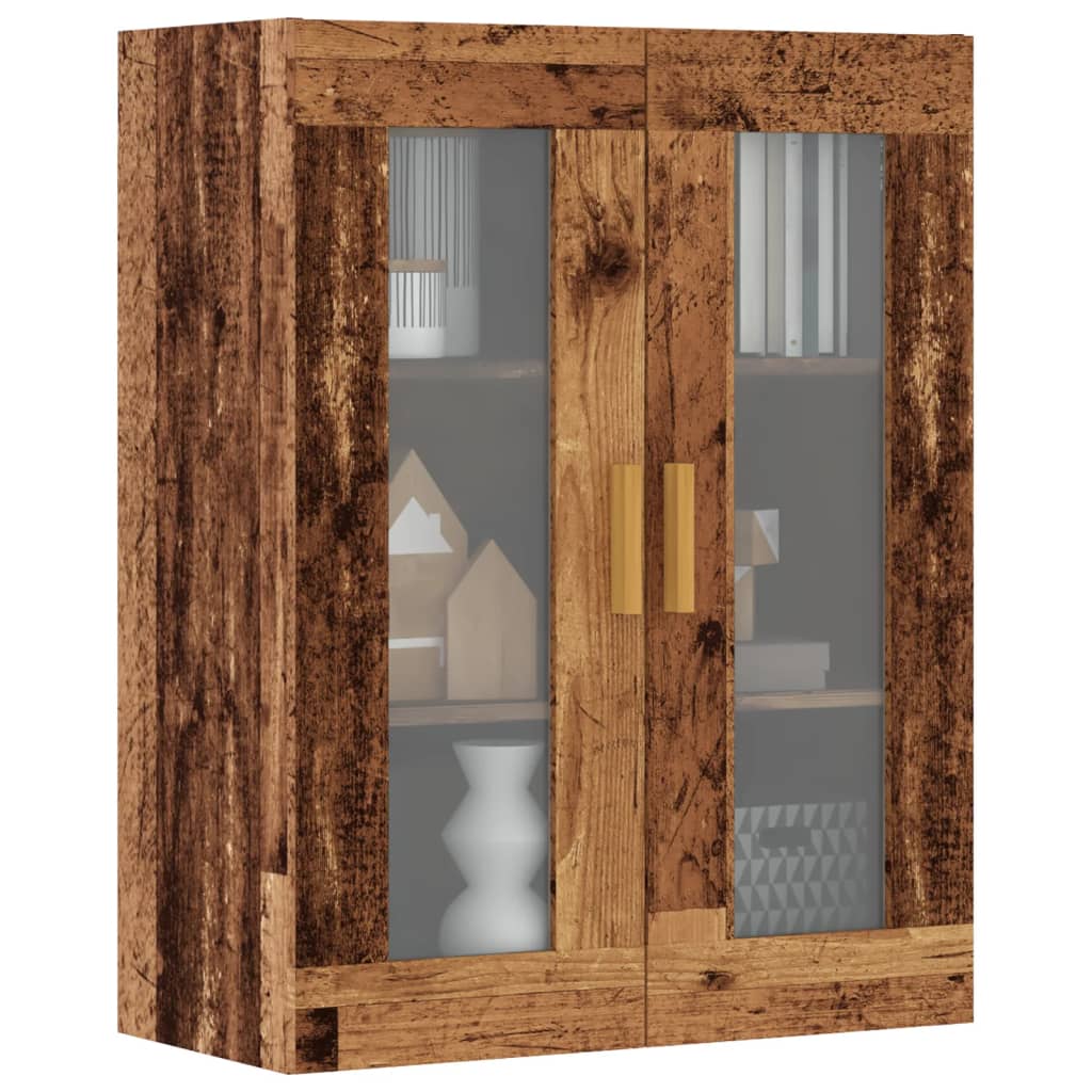 Hanging Wall Cabinet Old Wood 69.5x34x90 cm - The Home Maker