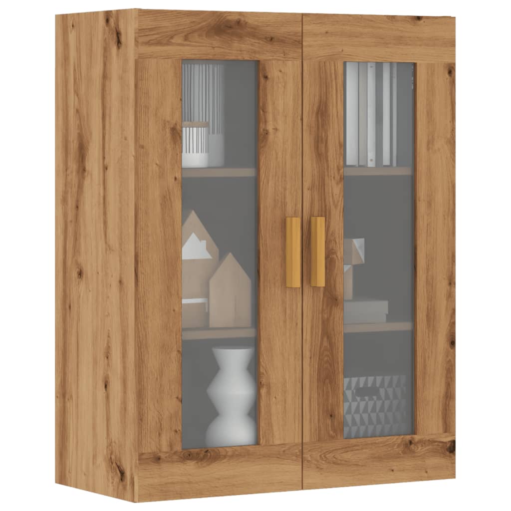 Hanging Wall Cabinet Artisian Oak 69.5x34x90 cm - Tyrell & Tyrell