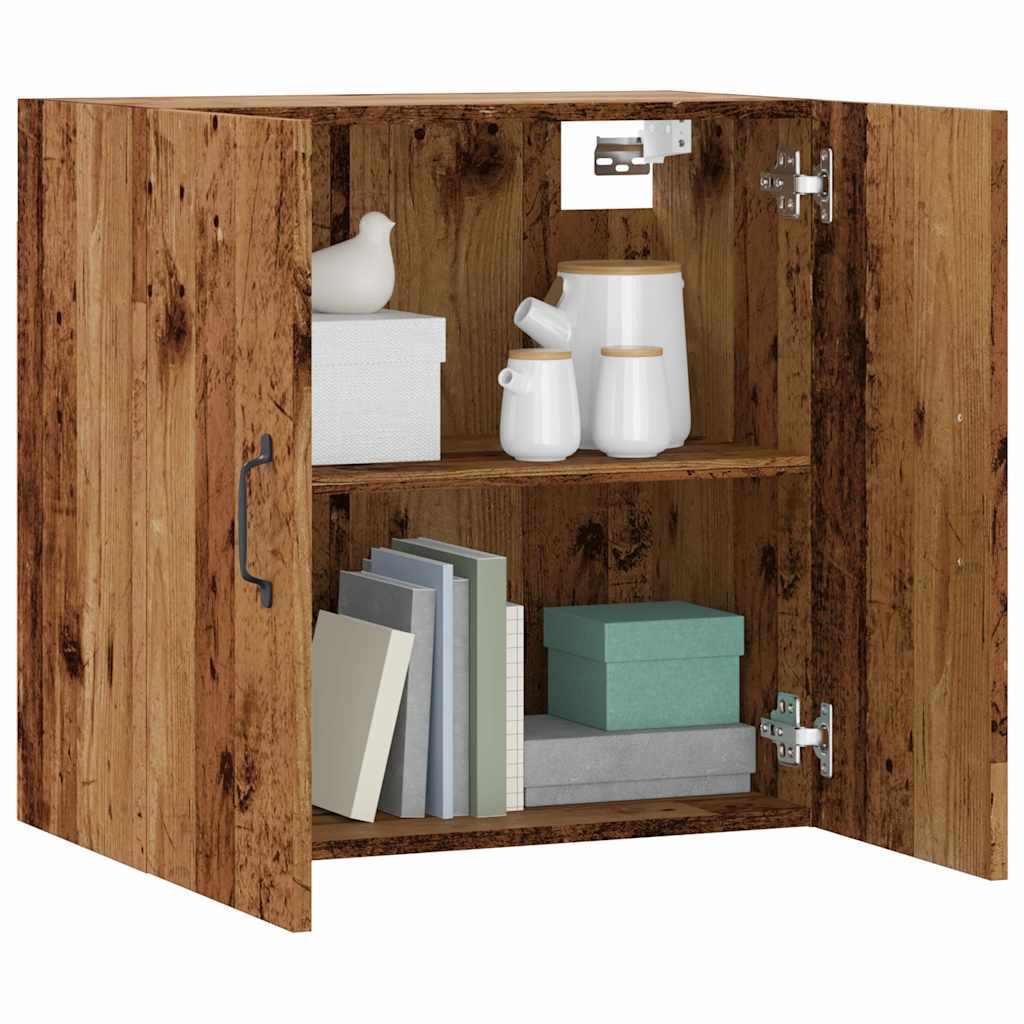 Wall Cabinet Old Wood 60x31x60 cm Engineered Wood - All Things Good