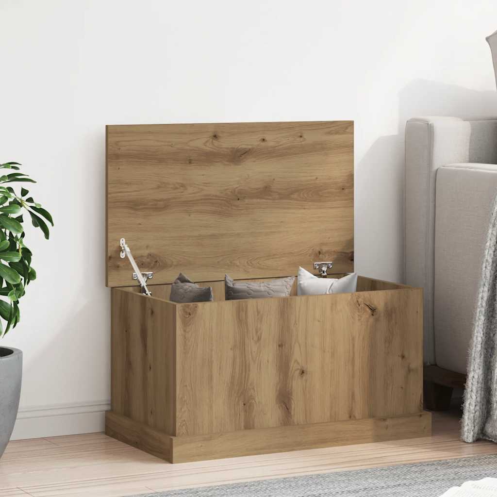 Storage Box Artisan Oak 70x40x38 cm Engineered Wood - Style and Chic