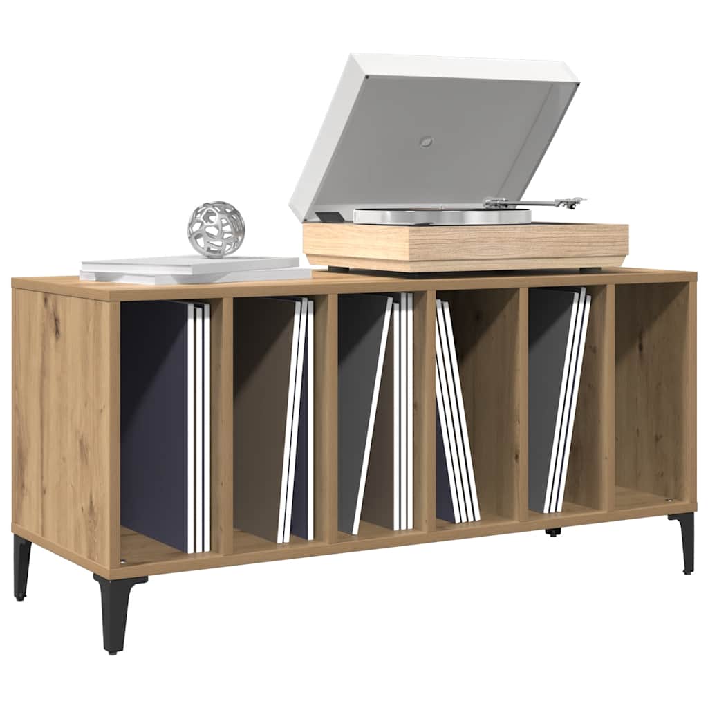 Record Cabinet Artisan Oak 100x38x48 cm Engineered Wood - Style and Chic