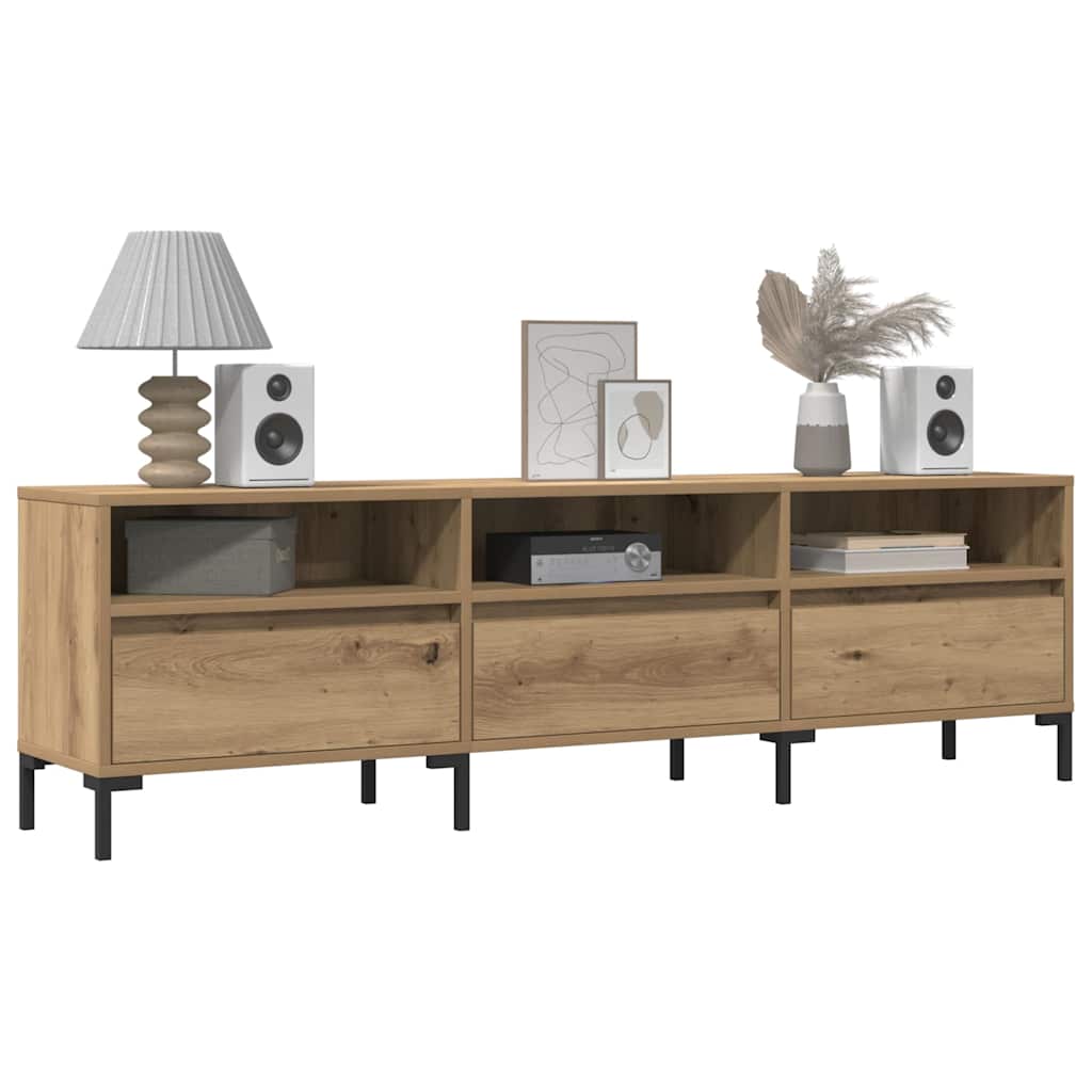 TV Cabinet Artisan Oak 150x30x44.5 cm Engineered Wood - Direct Imports