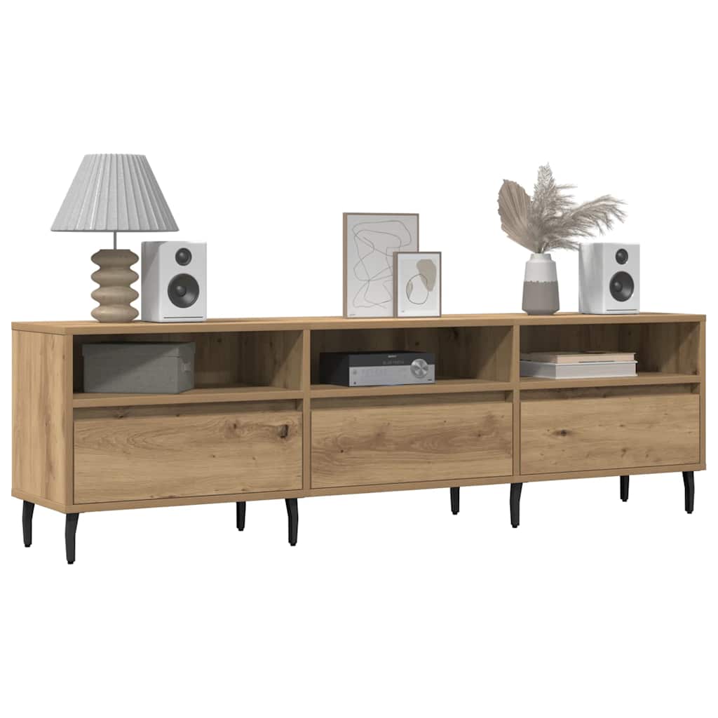 TV Cabinet Artisan Oak 150x30x44.5 cm Engineered Wood - Direct Imports