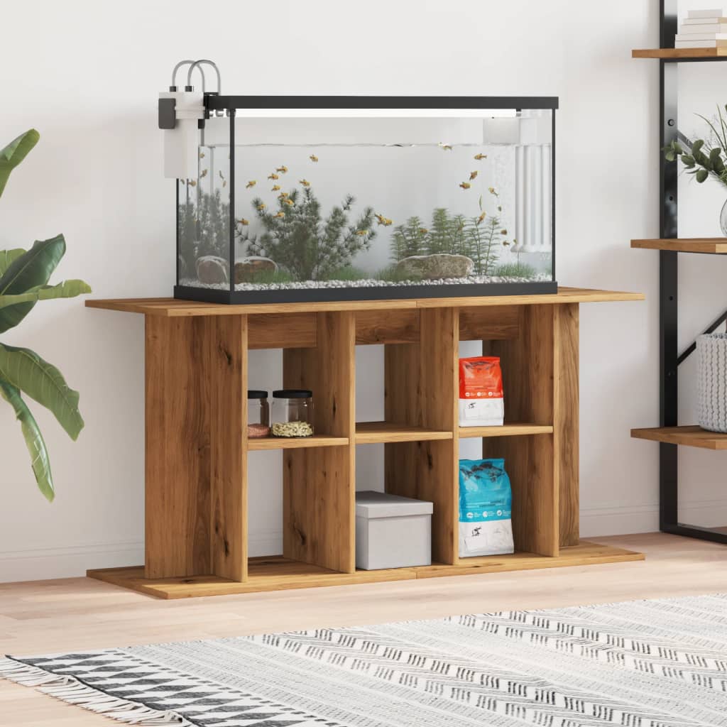 Aquarium Stand Artisan Oak 120x40x60 cm Engineered Wood - Direct Imports