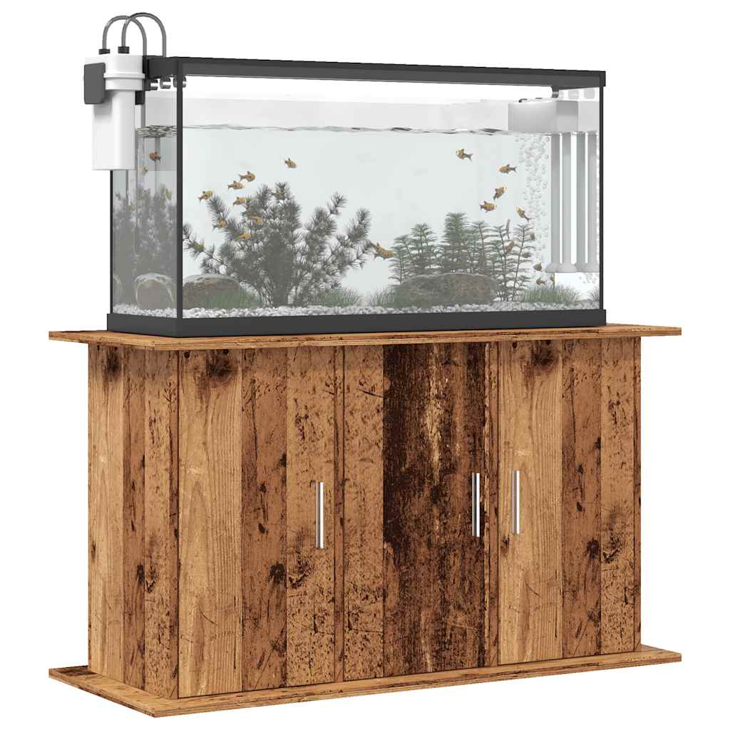 Aquarium Stand Old Wood 101x41x58 cm Engineered Wood - Design Hut
