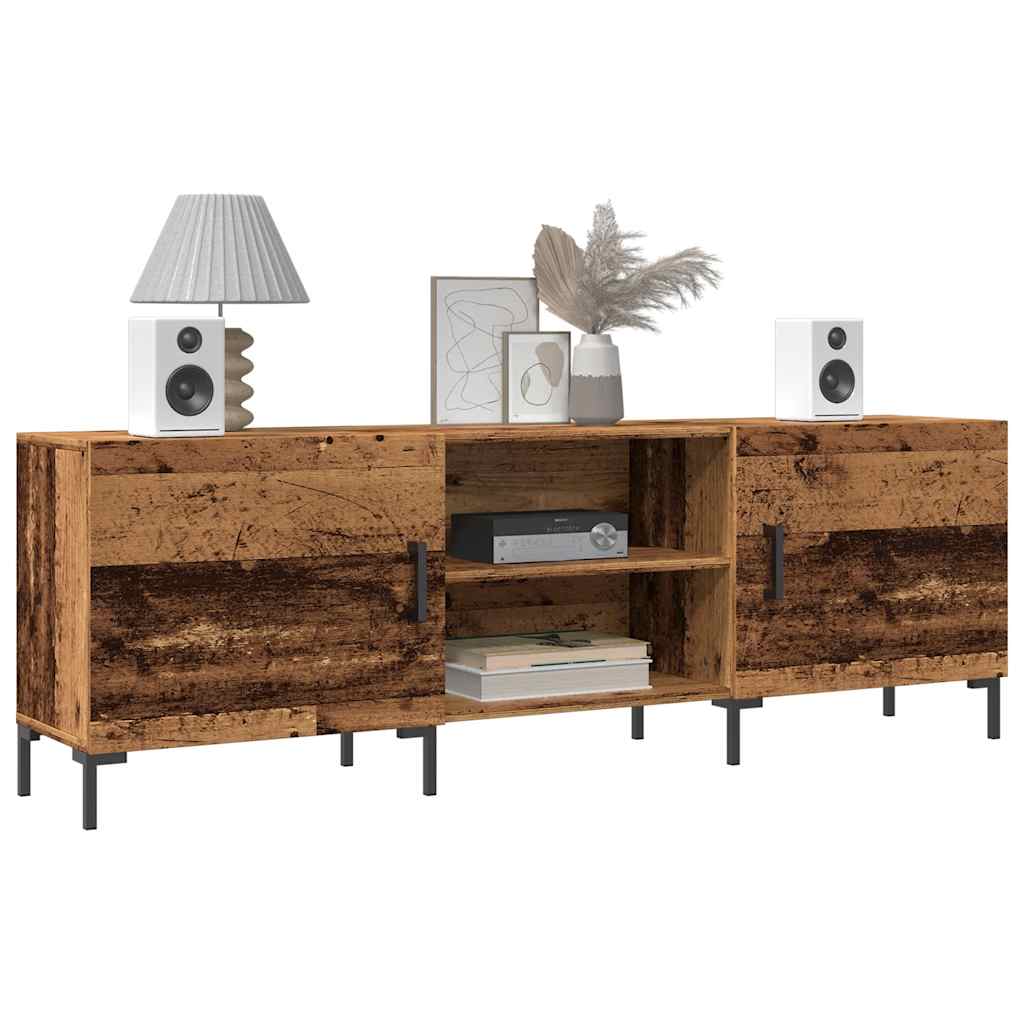 TV Cabinet Old Wood 150x30x50 cm Engineered Wood - Tyrell & Tyrell