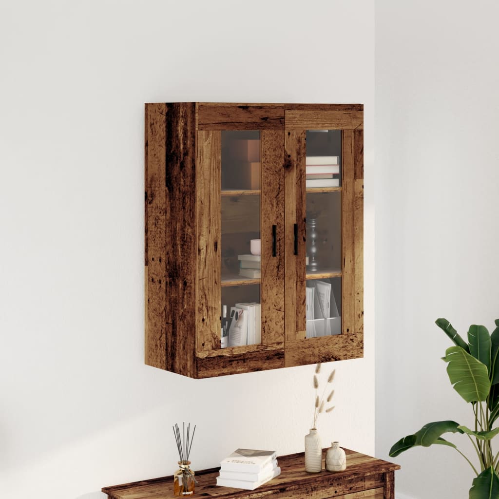 Wall Mounted Cabinet Old Wood 69.5x34x90 cm - Discount Dealers
