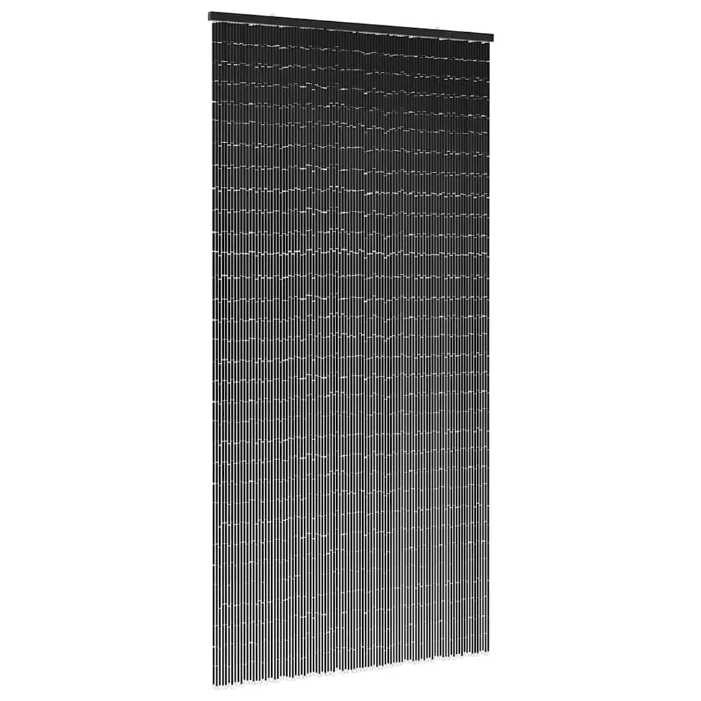 Insect Door Curtain Dark Grey 100x200 cm Bamboo - Design Hut