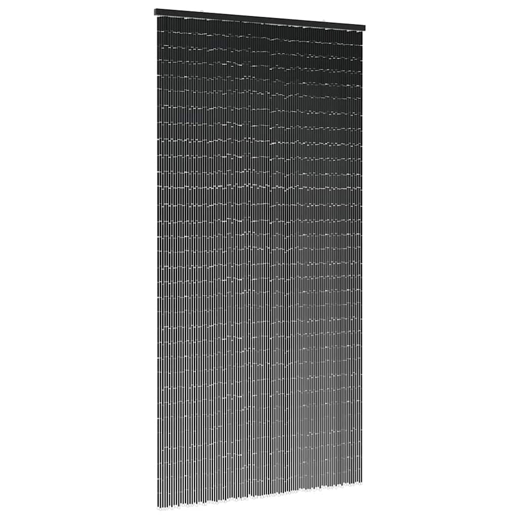 Insect Door Curtain Dark Grey 100x220 cm Bamboo - Millennium Furniture