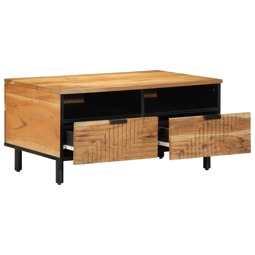 Coffee Table 80x54x40 cm Solid Wood Acacia - All Things Good