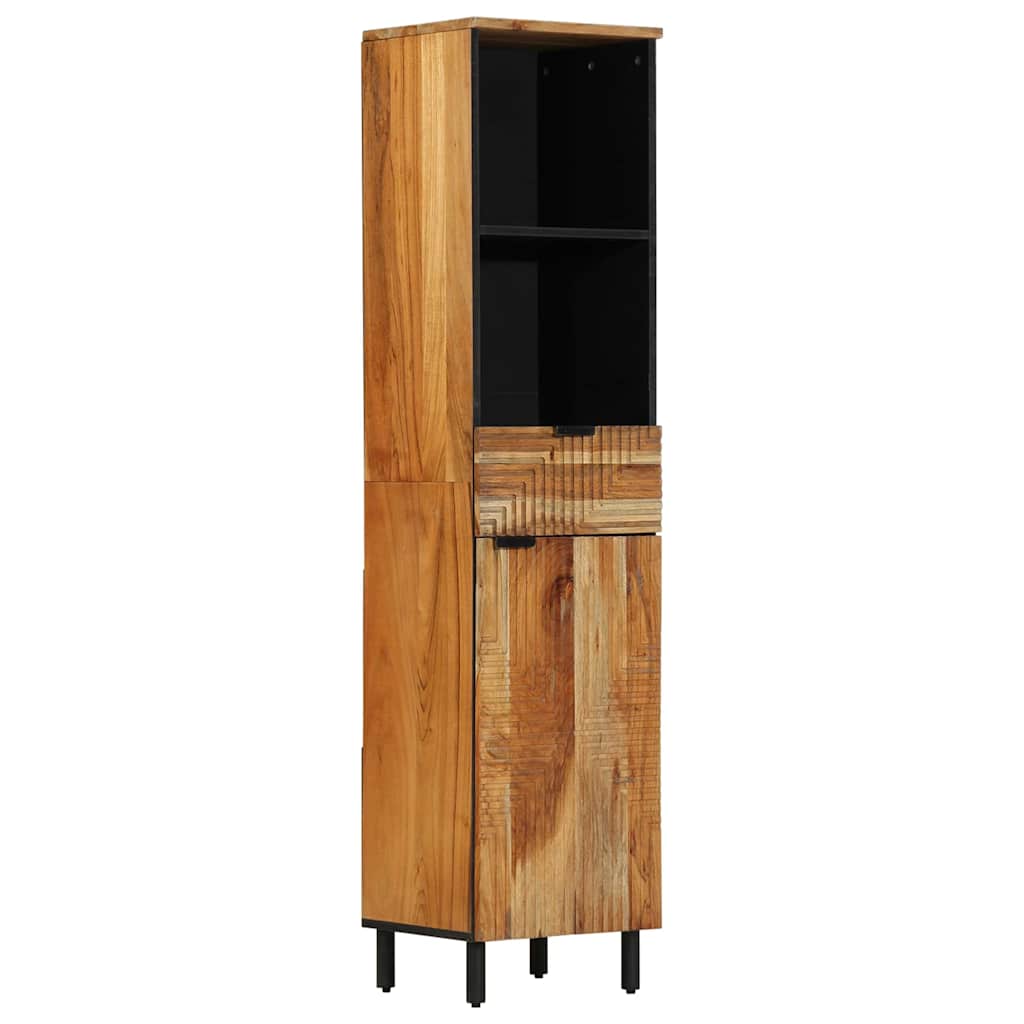 Bathroom Cabinet 38x33x160 cm Solid Wood Acacia - Casper Homes