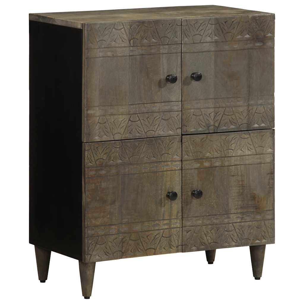 Sideboard 60x33x75 cm Solid Wood Mango - Decor Base