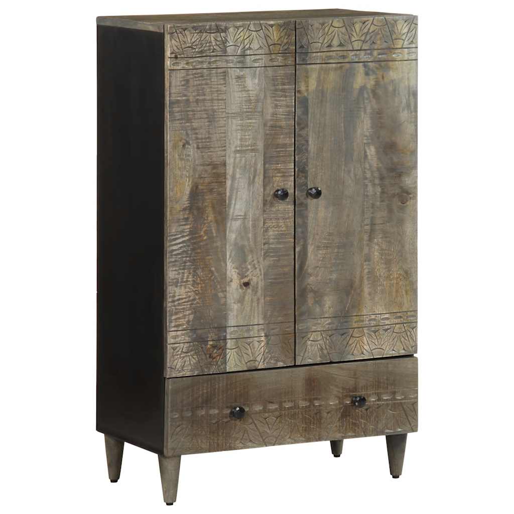 Highboard 60x33x110 cm Solid Wood Mango - Design Hut