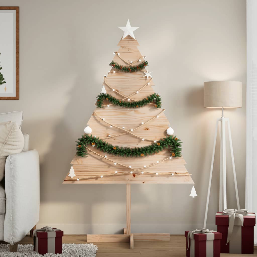Lauxe Wooden Christmas Tree for Decoration 150cm Solid Wood - Direct Imports