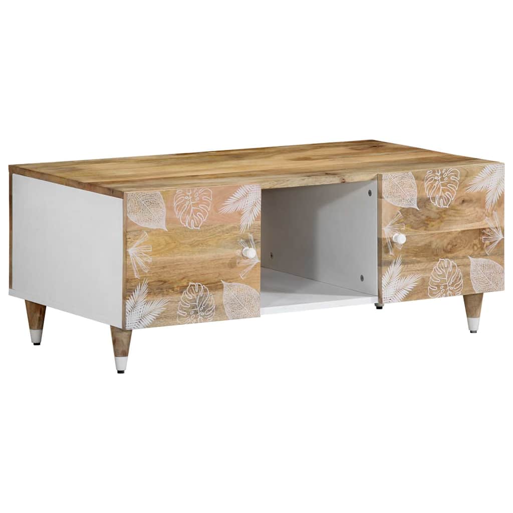 Coffee Table 100x54x40 cm Solid Wood Mango - Tyrell & Tyrell