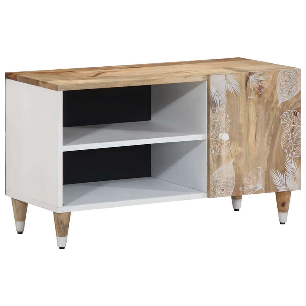 TV Cabinet 80x31.5x46 cm Solid Wood Mango - All Things Good