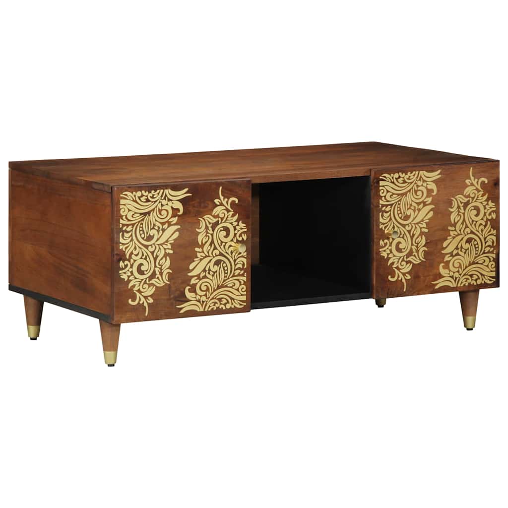 Coffee Table 100x54x40 cm Solid Wood Mango - Merlin Deals