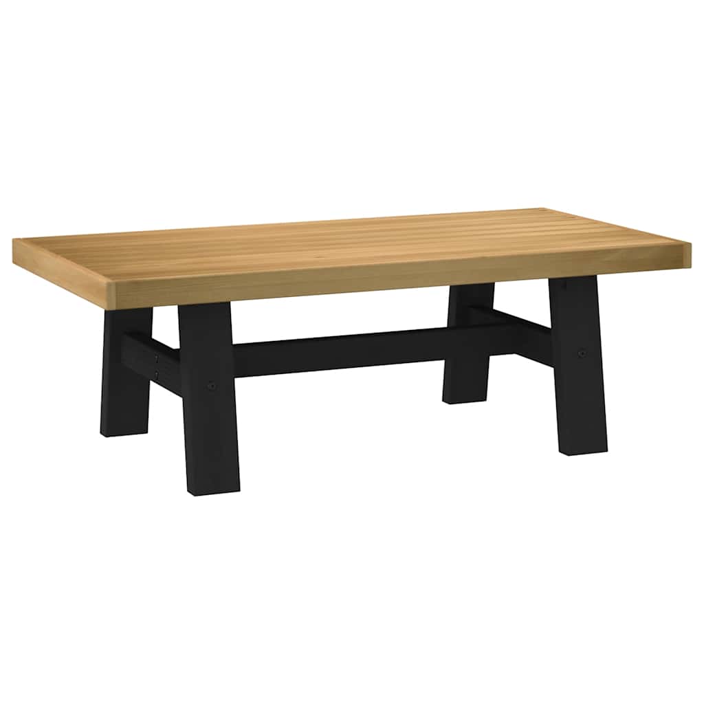 Coffee Table NOAIN A-Shaped Legs 120x60x40 cm Solid Wood Pine - Casper Homes