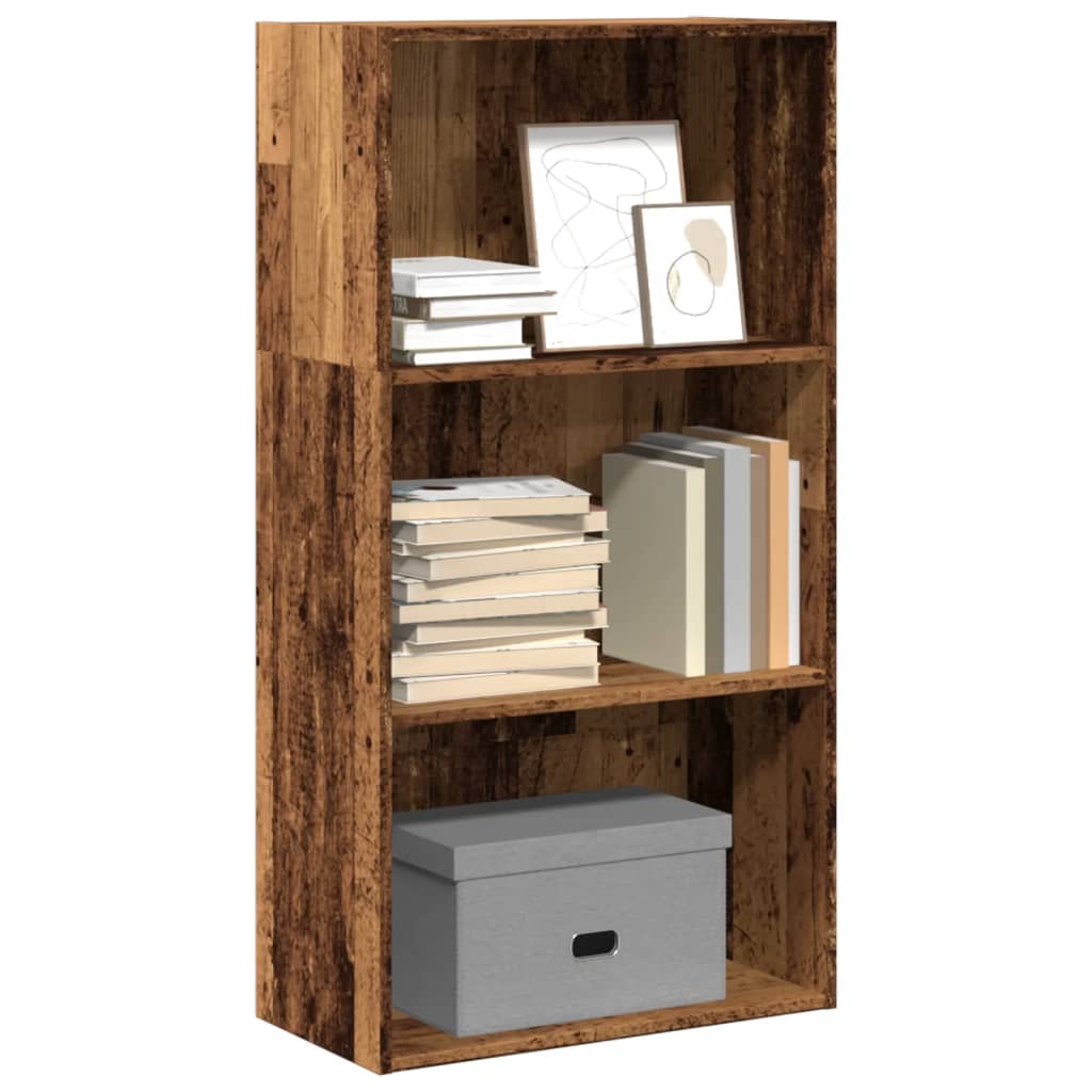 Bookcase Old Wood 60x30x114 cm Engineered Wood - Sid & Sam