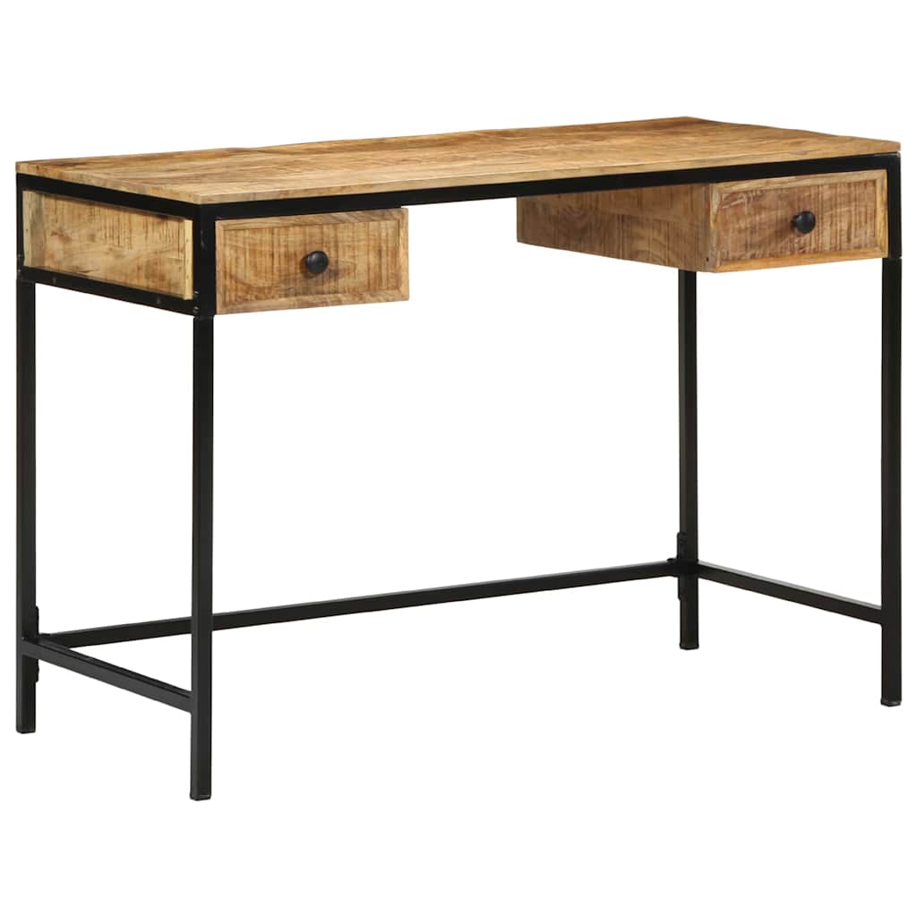 Desk 105x50x75 cm Solid Wood Mango - The Home Maker