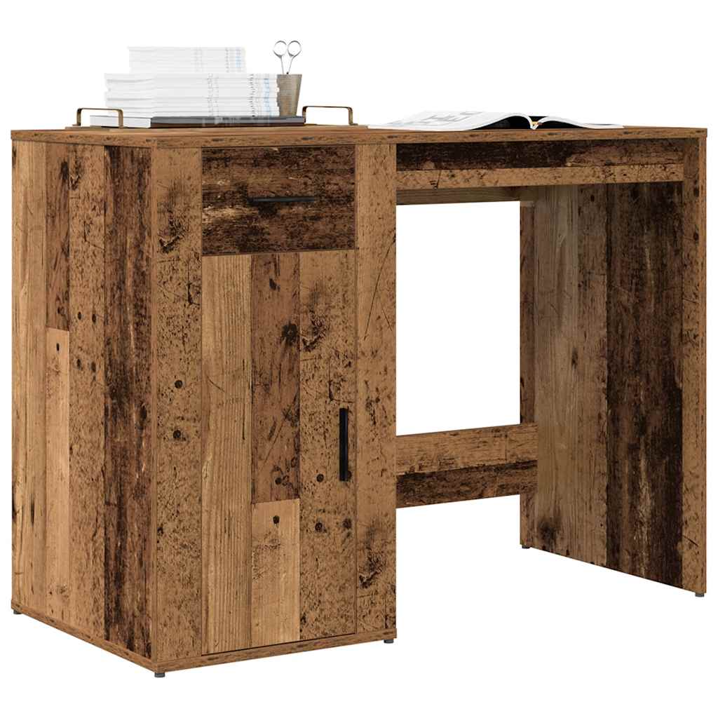 Desk Old Wood 100x49x75 cm Engineered Wood - Tyrell & Tyrell