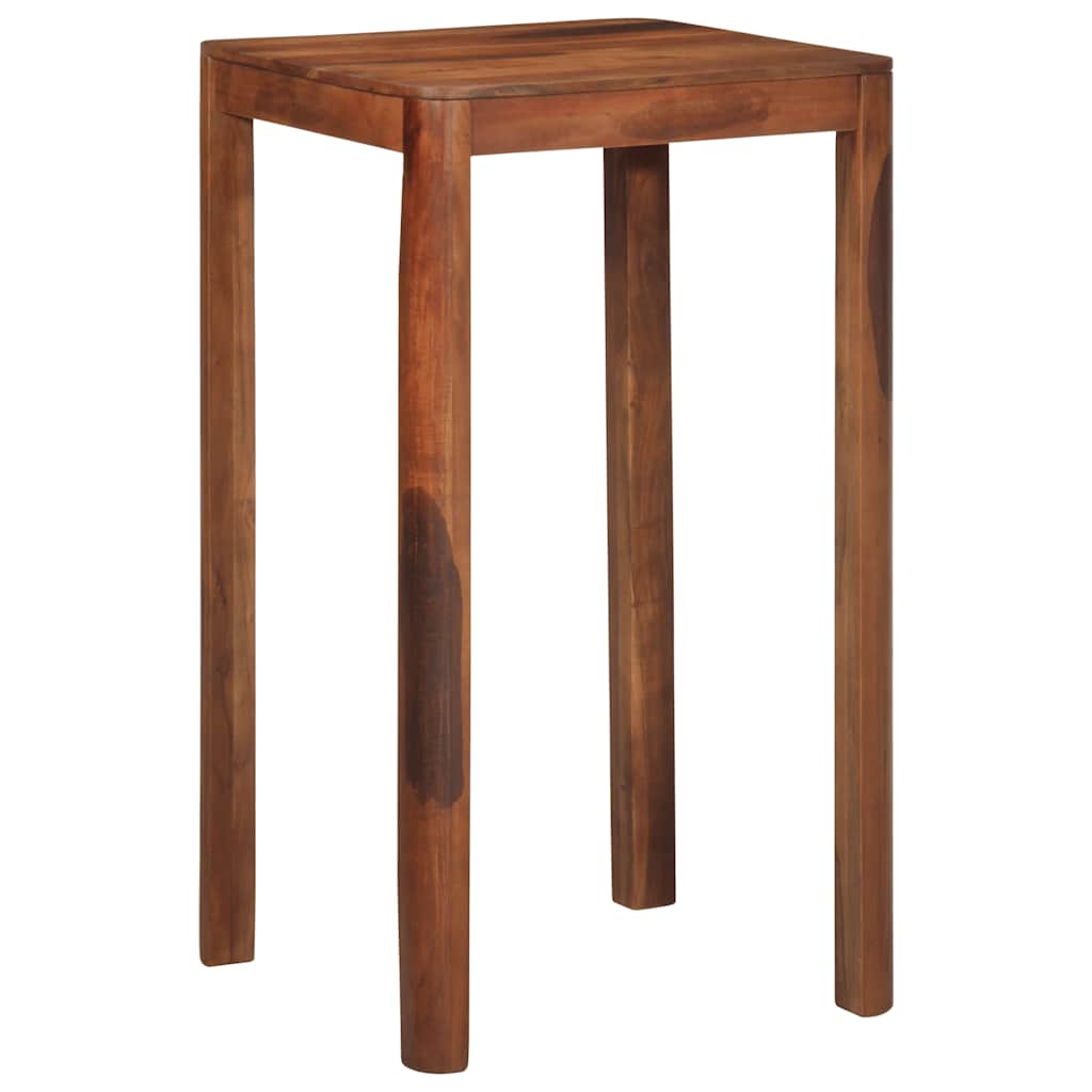 Bar Table 60x60x107 cm Solid Wood Acacia - Decor Base