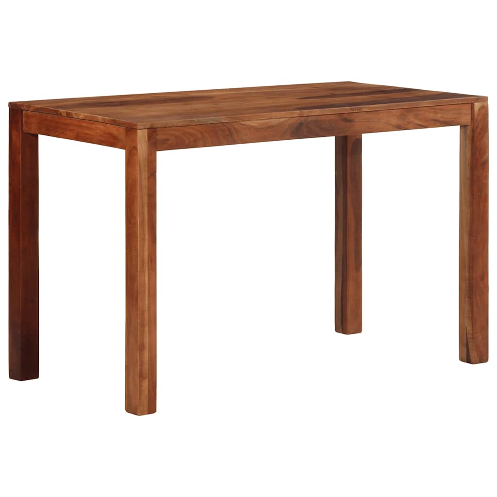 Dining Table 120x60x76 cm Solid Wood Acacia - Sid & Sam