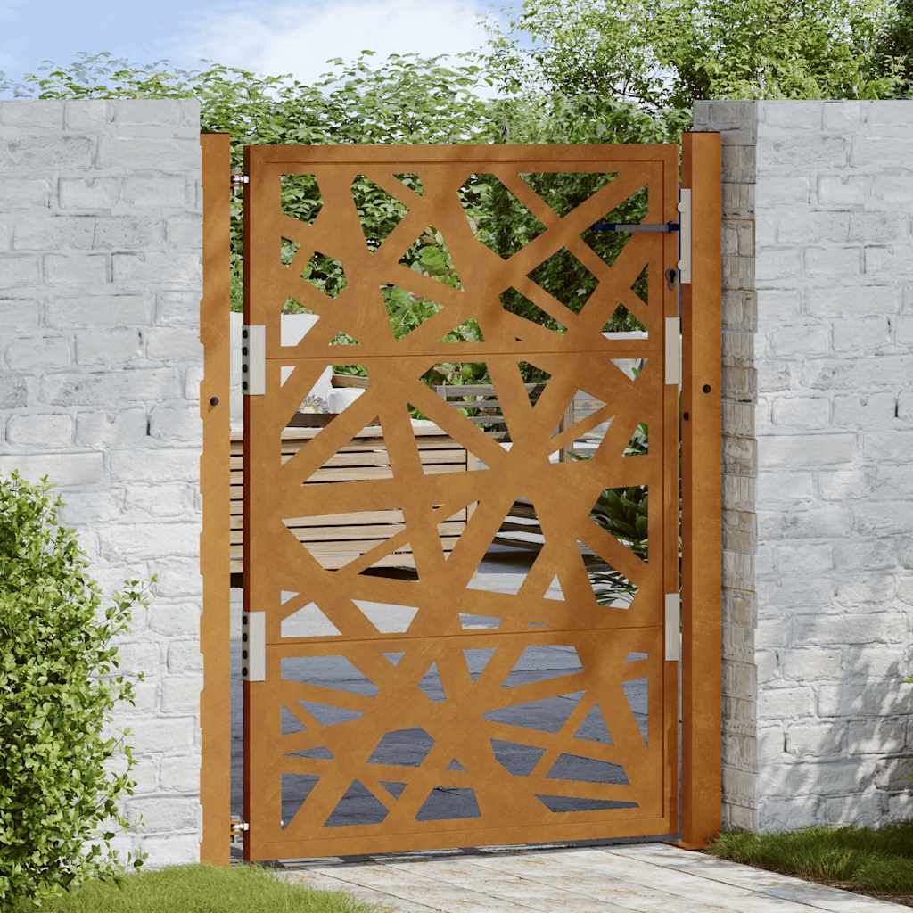 Garden Gate 105x130 cm Weathering Steel Light Design - All Things Good