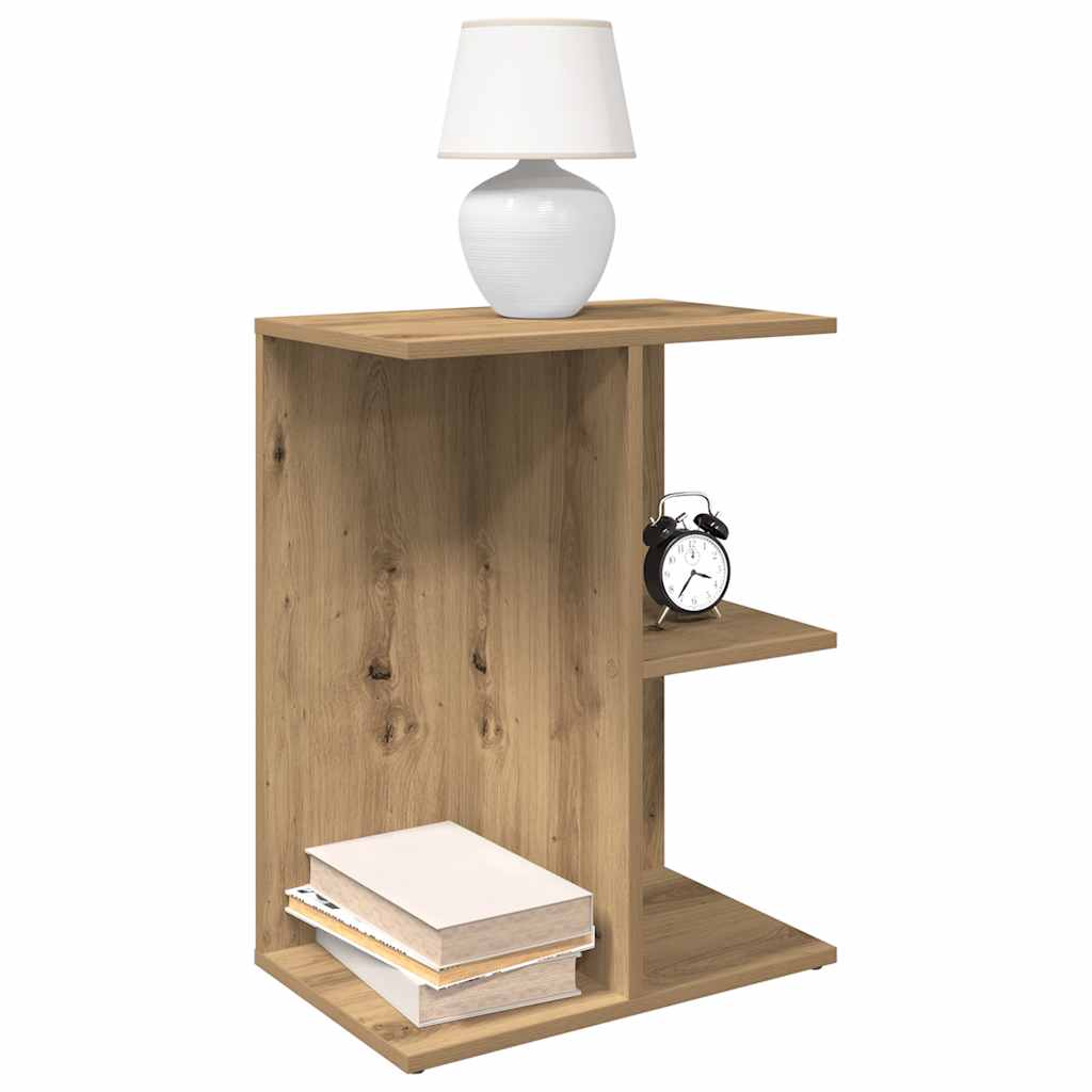 Bedside Tables 2 pcs Artisan Oak 46.5x29x61 cm Engineered Wood - Merlin Deals