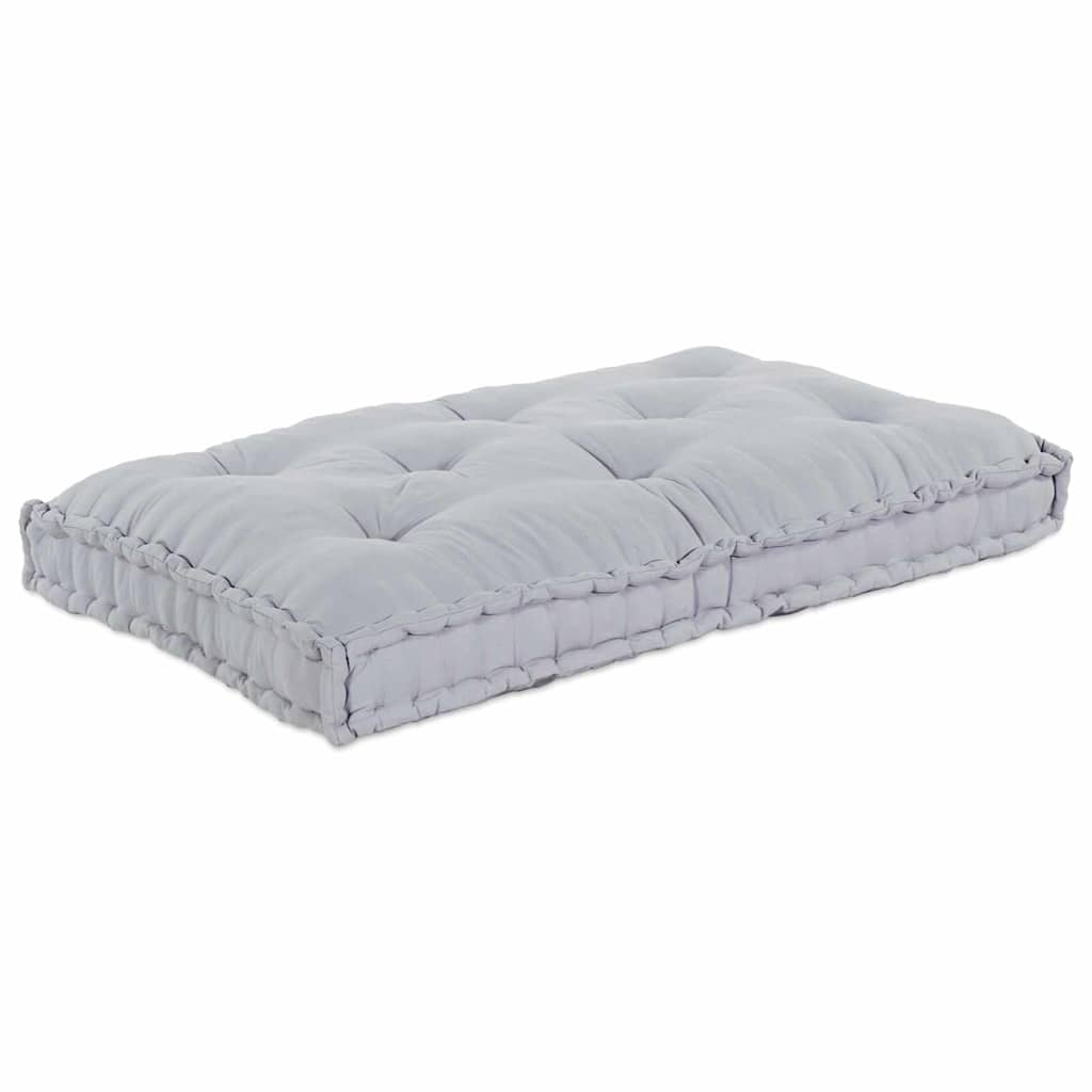 Pallet Sofa Cushion in Grey Fabric - Brittle & Co