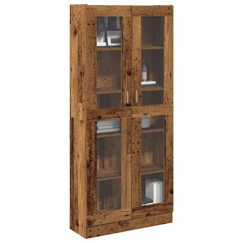 Highboard Old Wood 82.5x30.5x185 cm Engineered Wood - Casper Homes