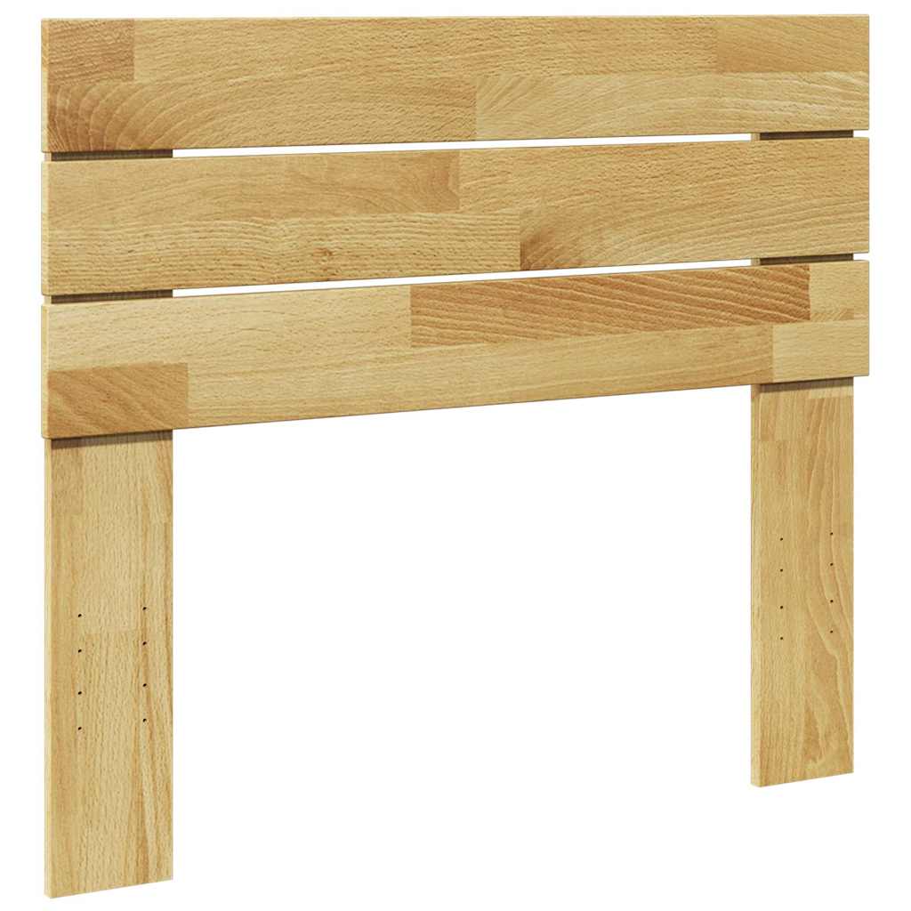 Headboard 90 cm Solid Wood Oak - Merlin Deals
