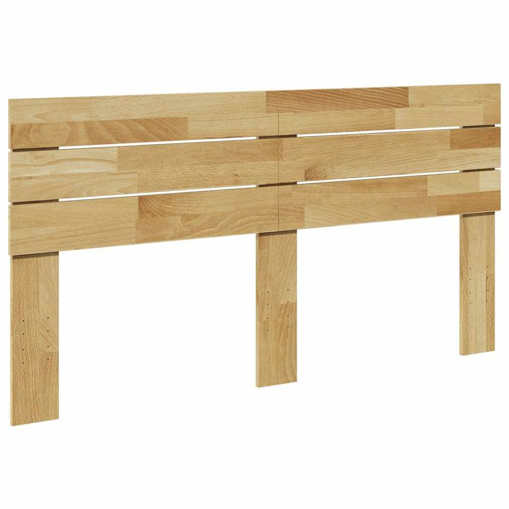 Headboard 135 cm Solid Wood Oak - Discount Dealers