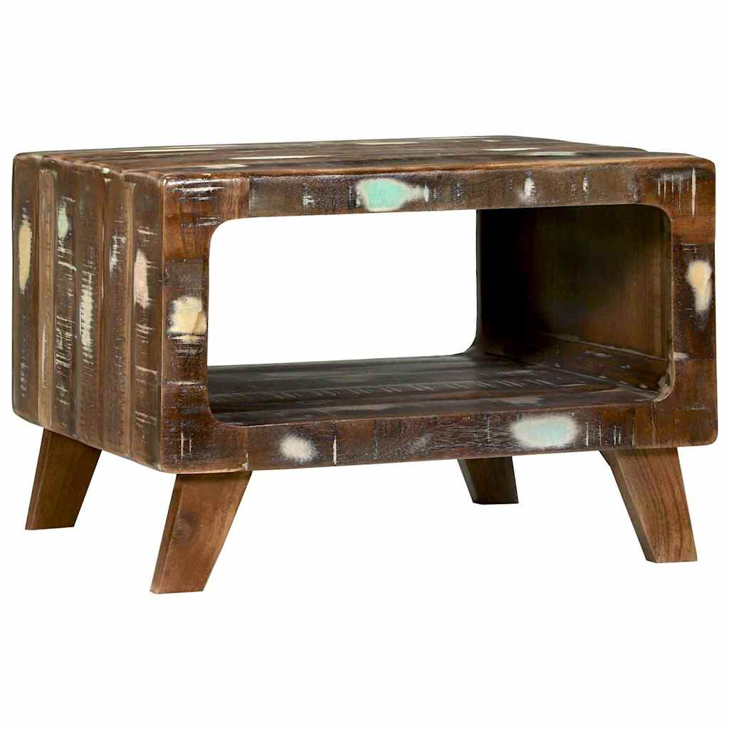 Coffee Table 50x50x35 cm Solid Wood Reclaimed - Design Hut