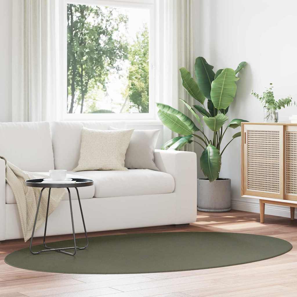 Rugs Folding Forest green 140 x 200 cm Wool - Casper Homes