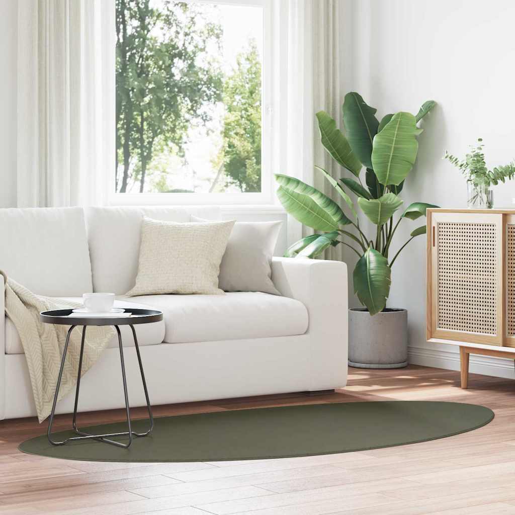 Rug Folding Forest green 100 x 200 cm Jute - Millennium Furniture